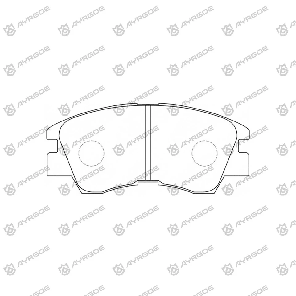 D6018m remblokken voor Mitsubishi